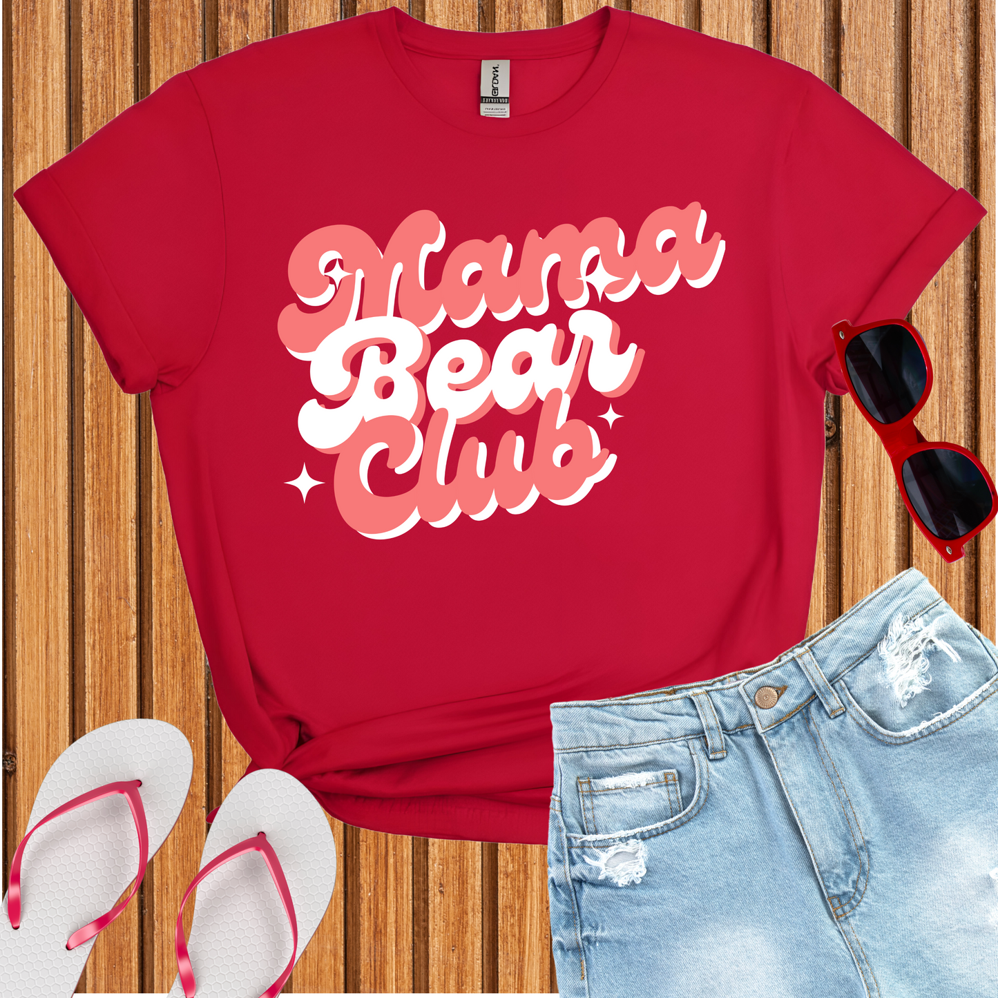 Mama Bear Club T-Shirt