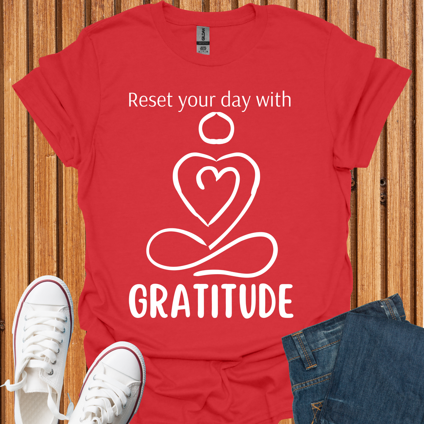 Reset Your Day With Gratitude T-Shirt