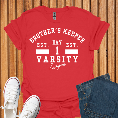 Brother's Keeper Varsity T-Shirt