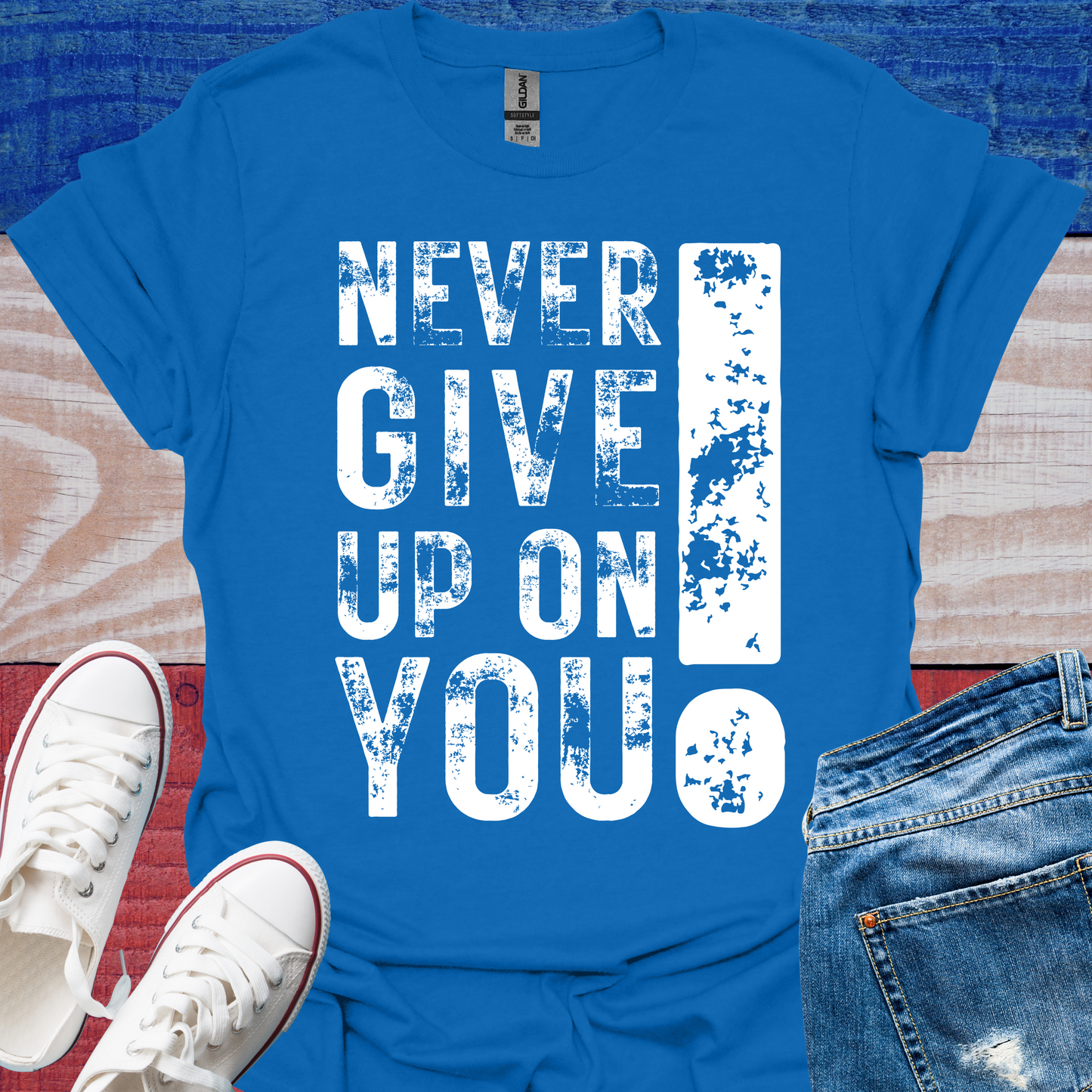 Never Give Up On You! - T-Shirt