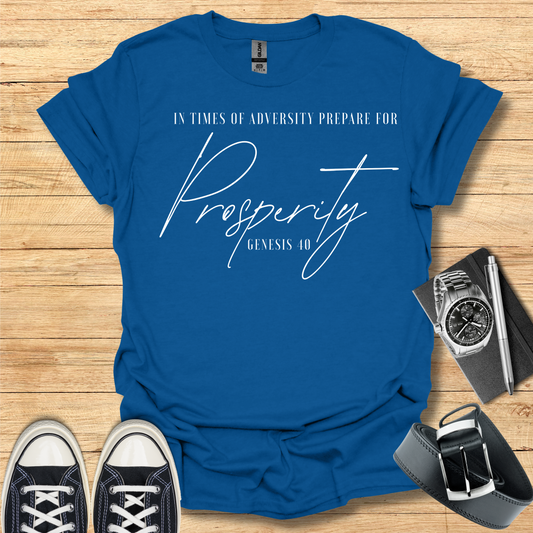 Times of Adversity Prepare for Prosperity - T-Shirt