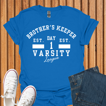 Brother's Keeper Varsity T-Shirt