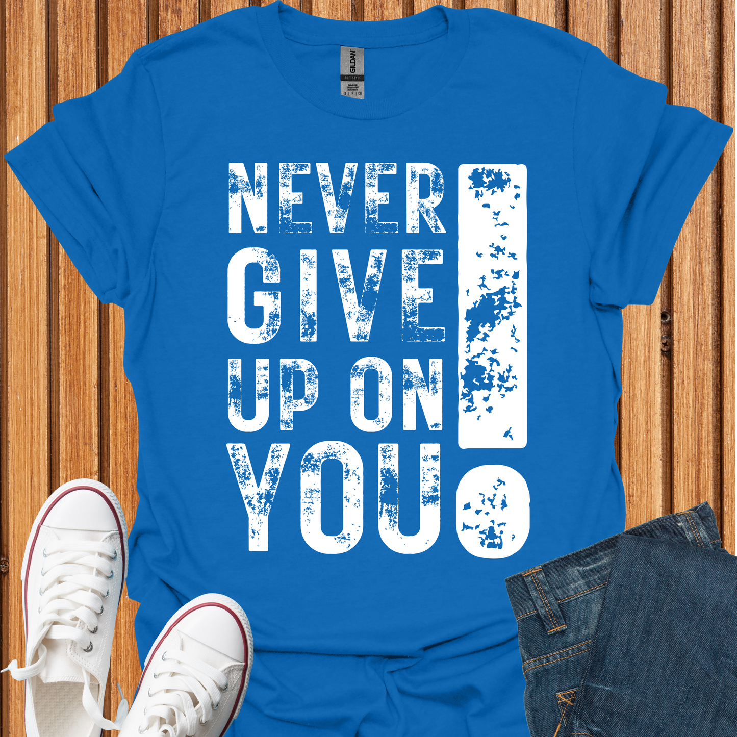 Never Give Up On You! - T-Shirt