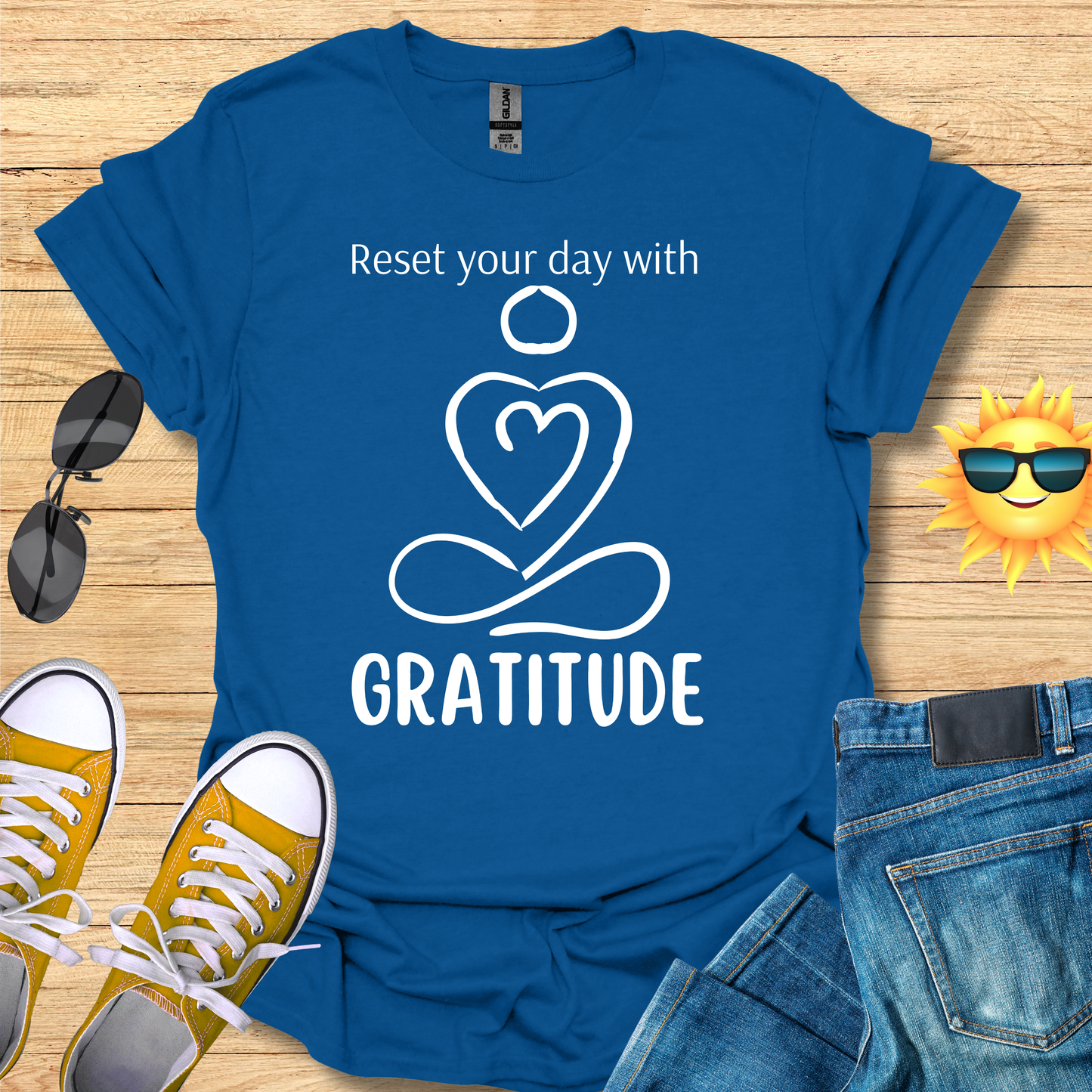 Reset Your Day With Gratitude T-Shirt