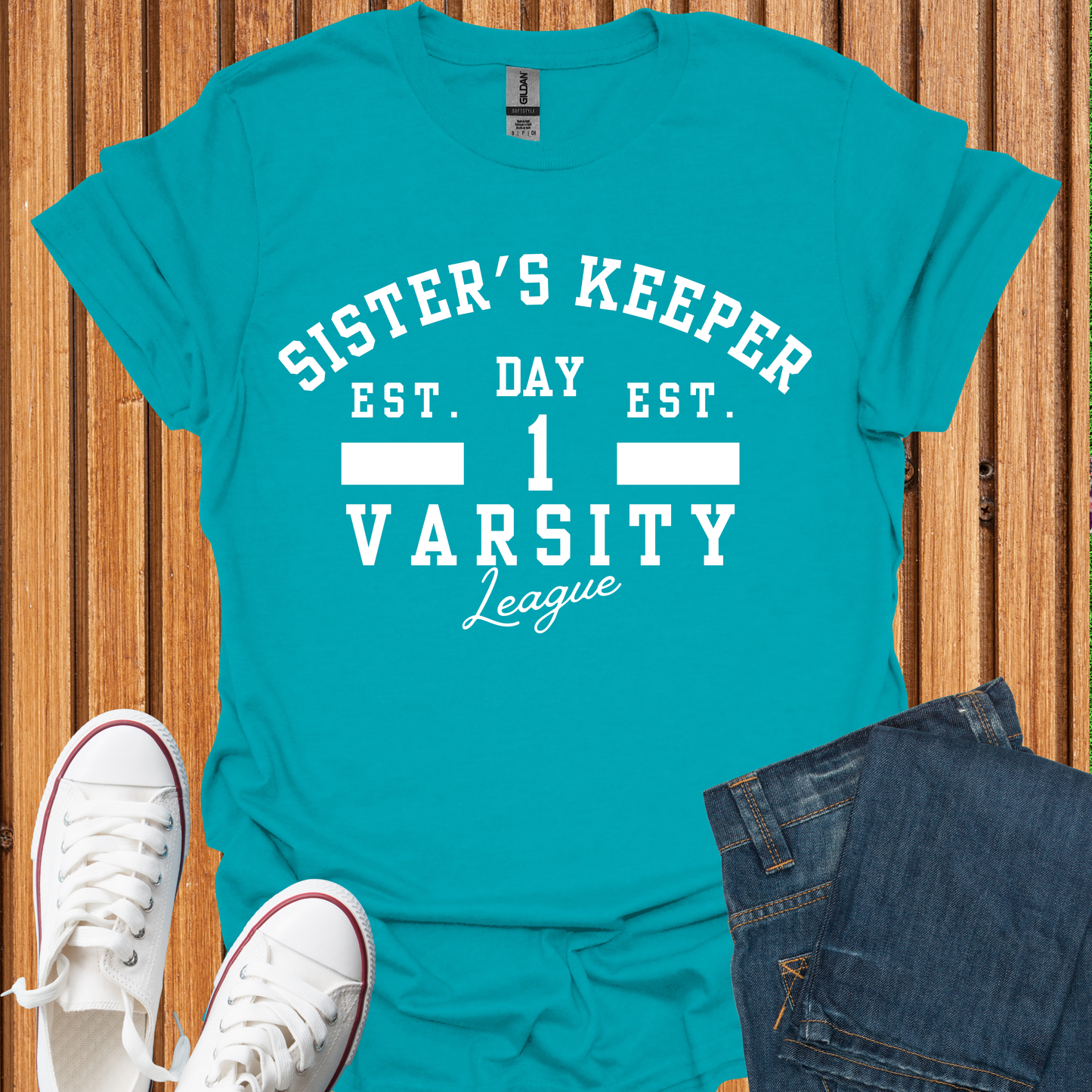Sister's Keeper Varsity T-Shirt