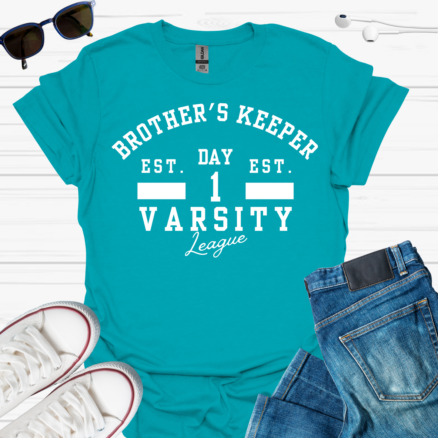 Brother's Keeper Varsity T-Shirt