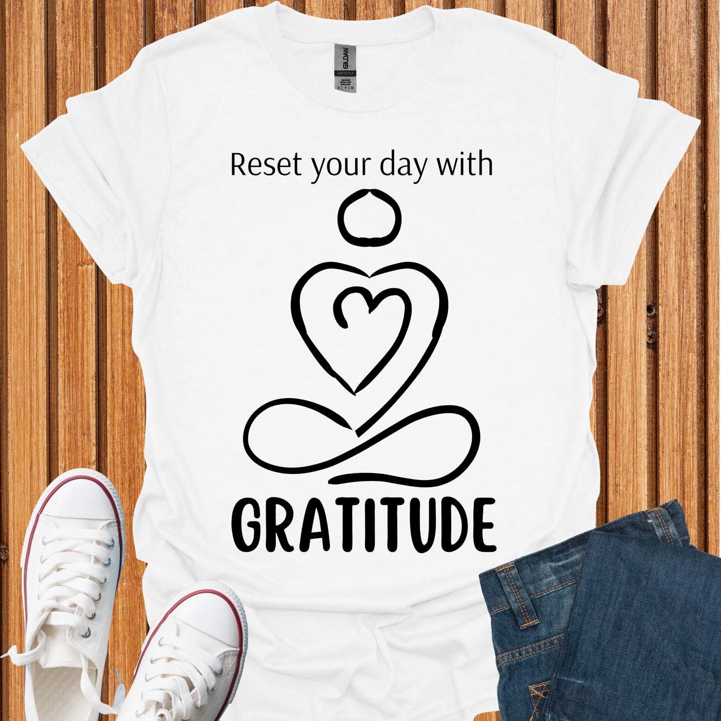 Reset Your Day With Gratitude T-Shirt