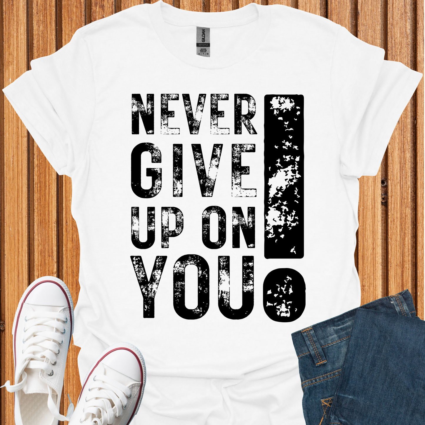 Never Give Up On You! - T-Shirt