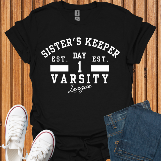 Sister's Keeper Varsity T-Shirt