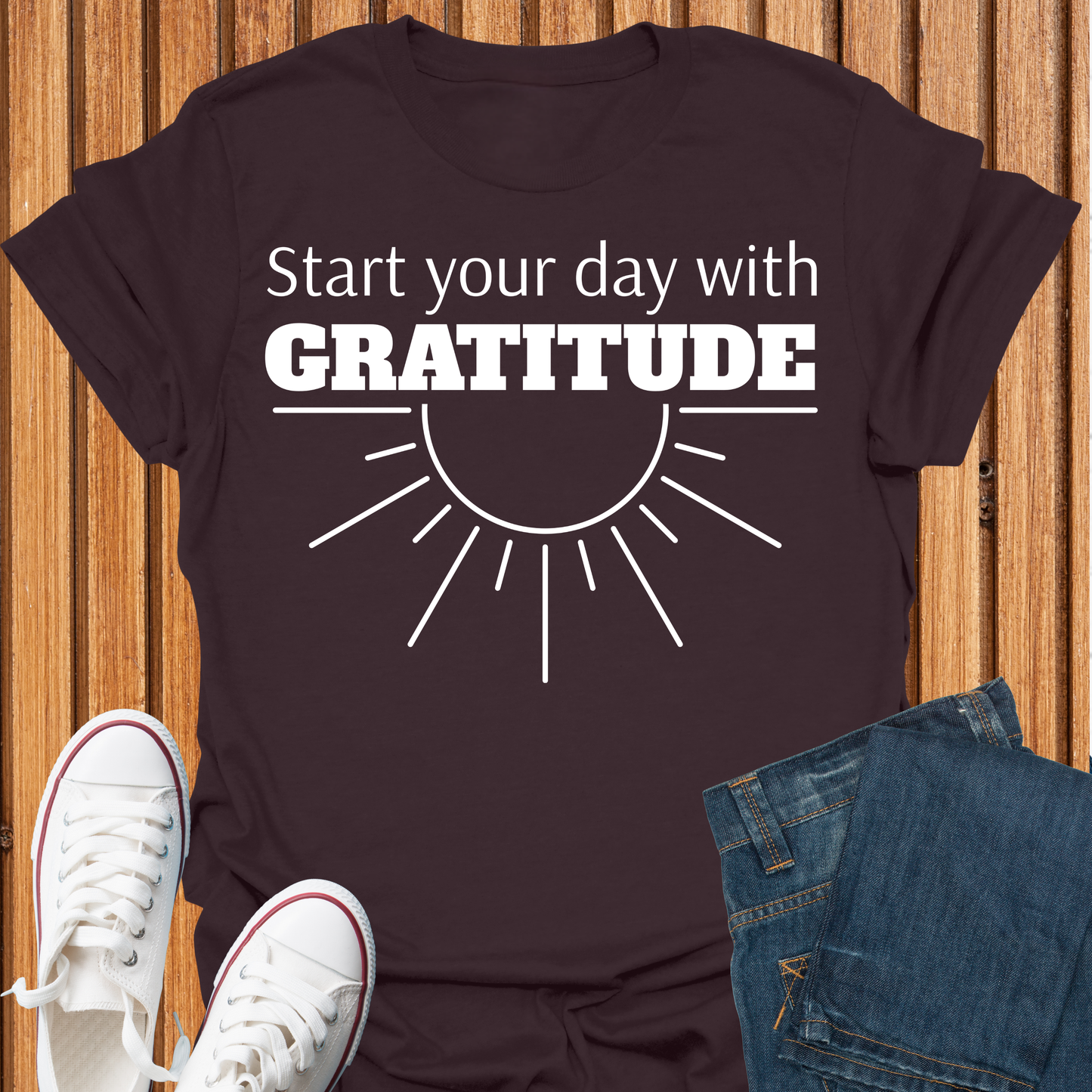 Start Your Day With Gratitude - Minimalist