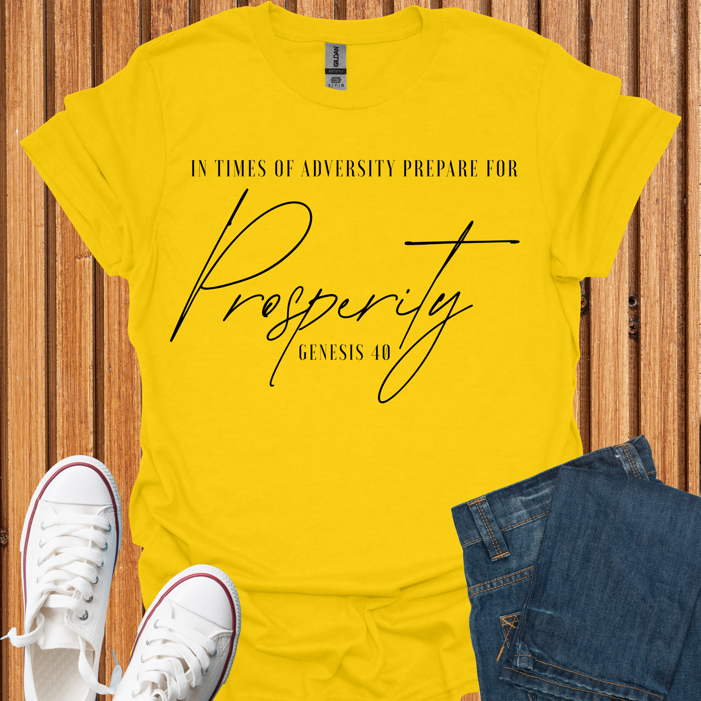 Times of Adversity Prepare for Prosperity - T-Shirt