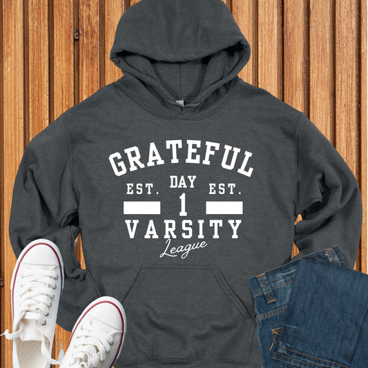 Grateful Varsity Hoodie