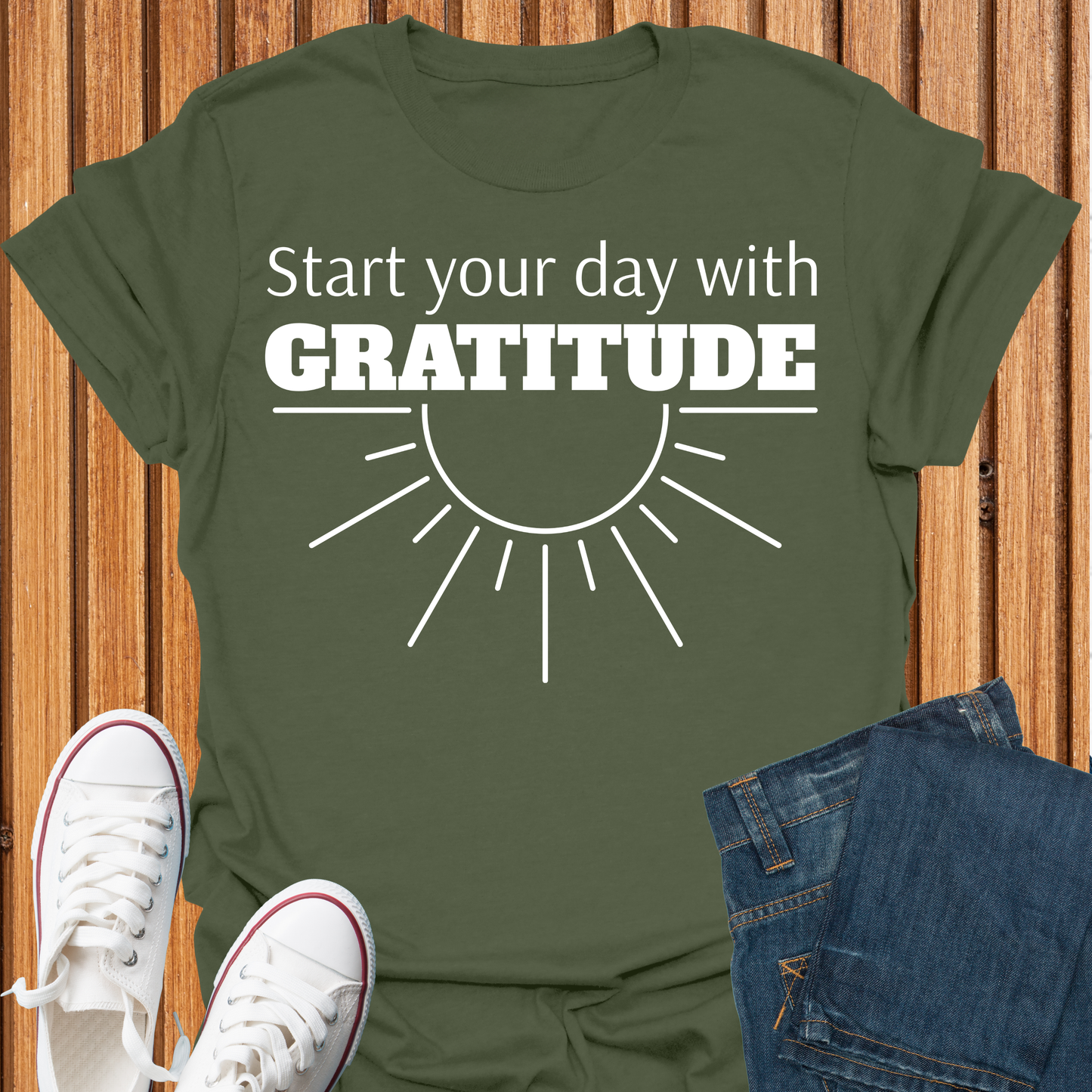 Start Your Day With Gratitude - Minimalist