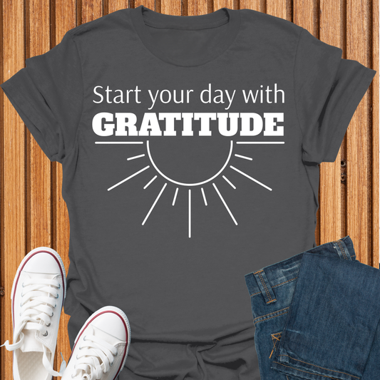 Start Your Day With Gratitude - Minimalist