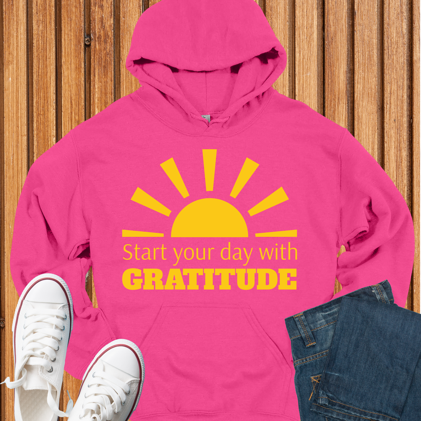 Start Your Day With Gratitude Hoodie