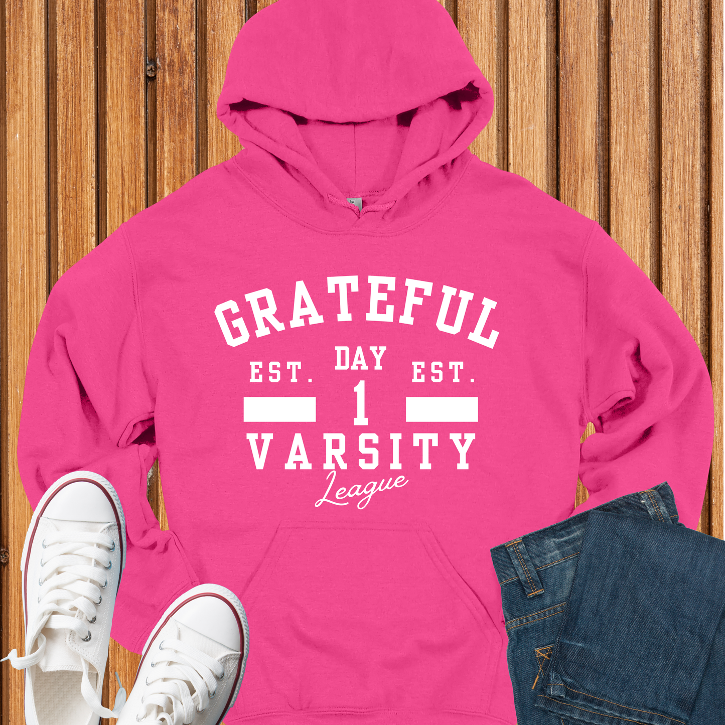 Grateful Varsity Hoodie