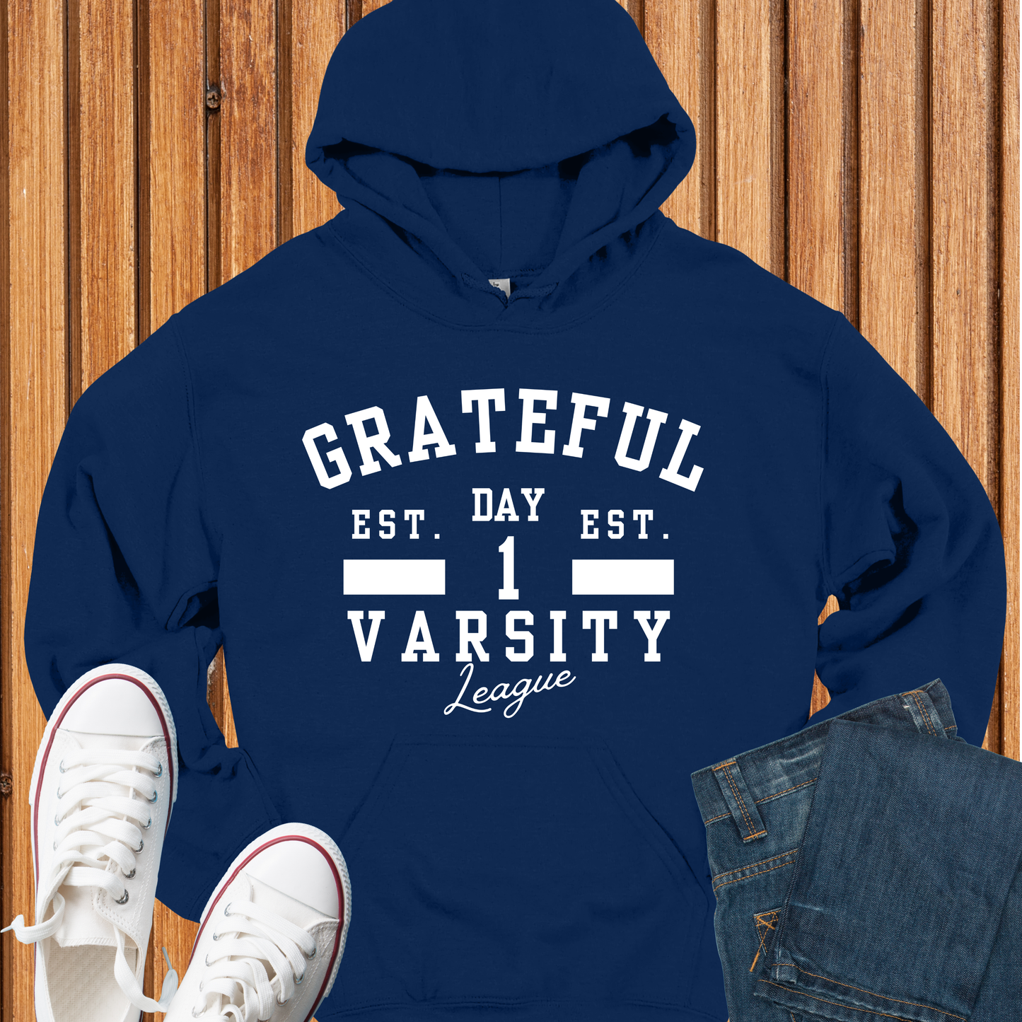 Grateful Varsity Hoodie