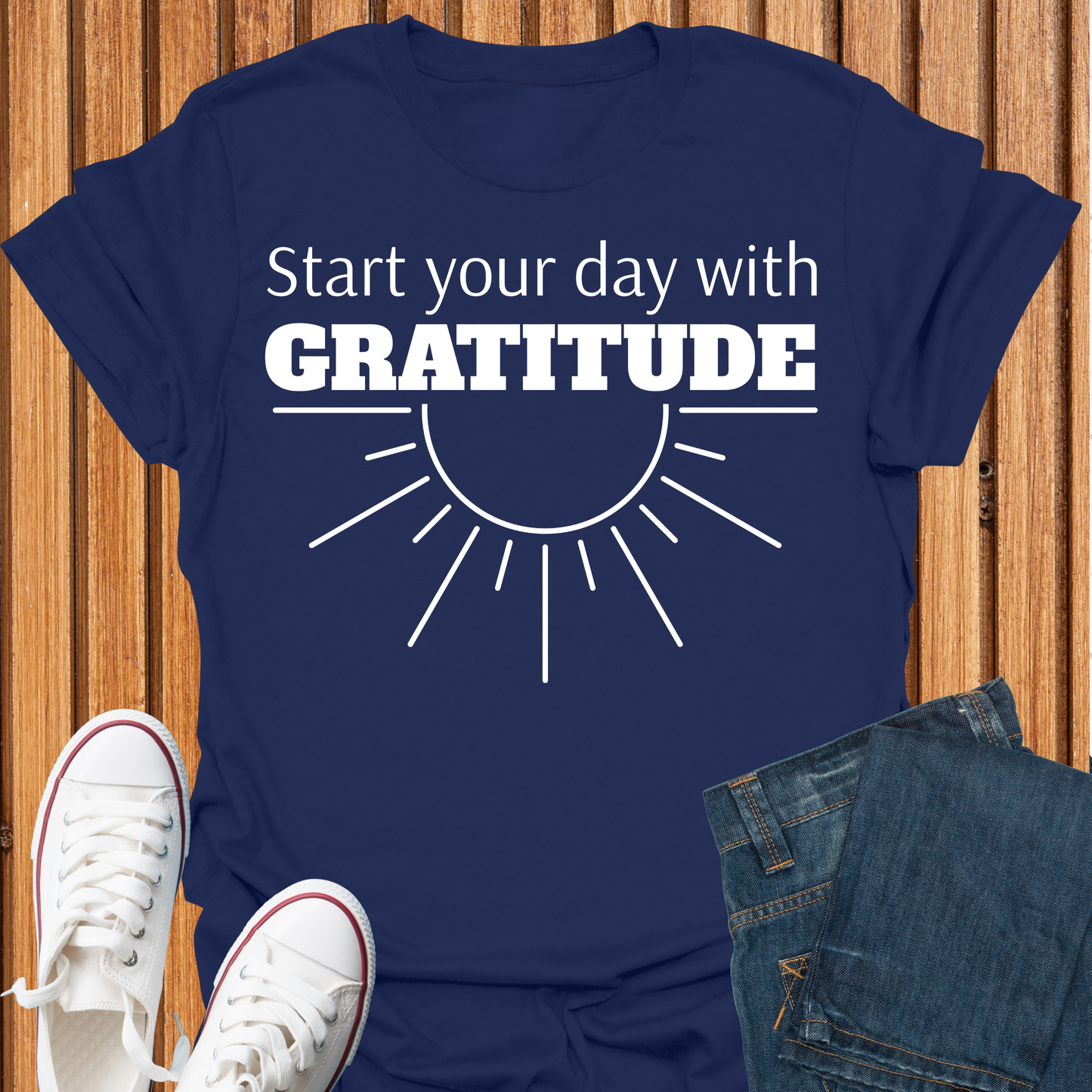 Start Your Day With Gratitude - Minimalist