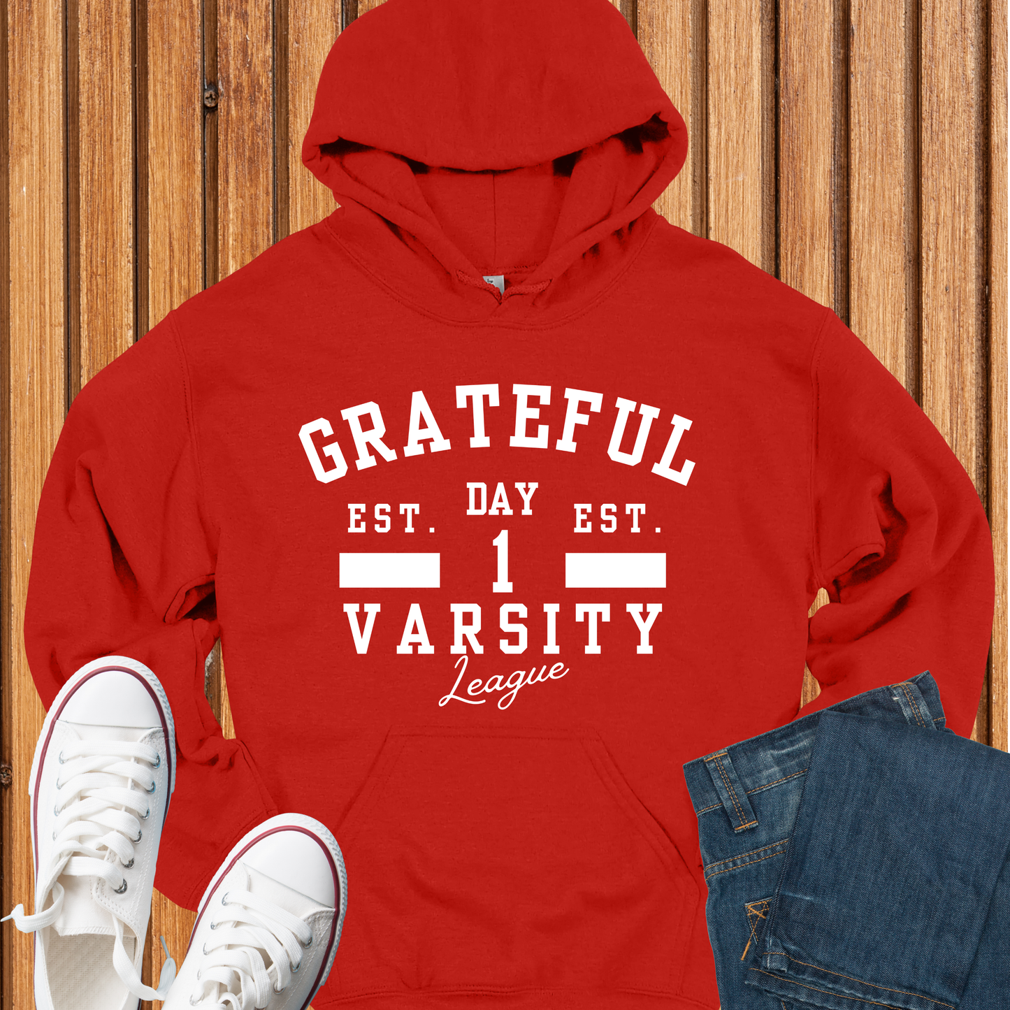 Grateful Varsity Hoodie