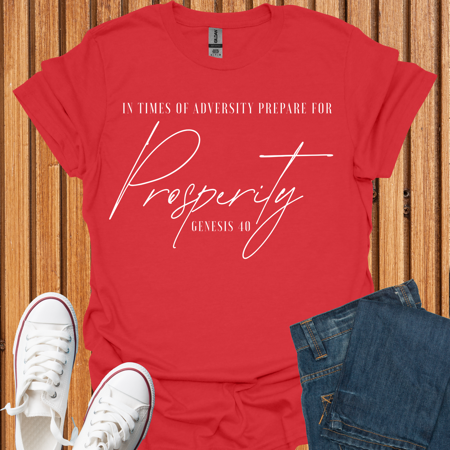 Times of Adversity Prepare for Prosperity - T-Shirt