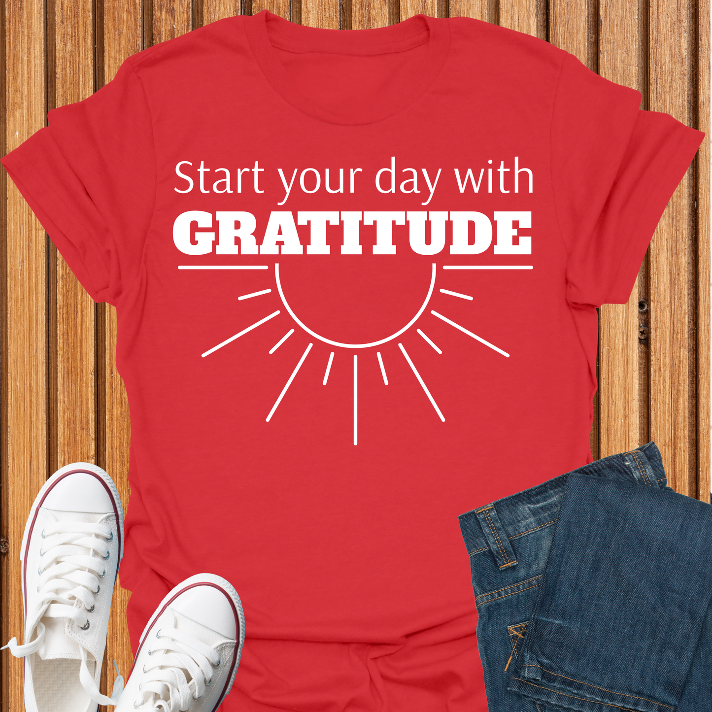 Start Your Day With Gratitude - Minimalist