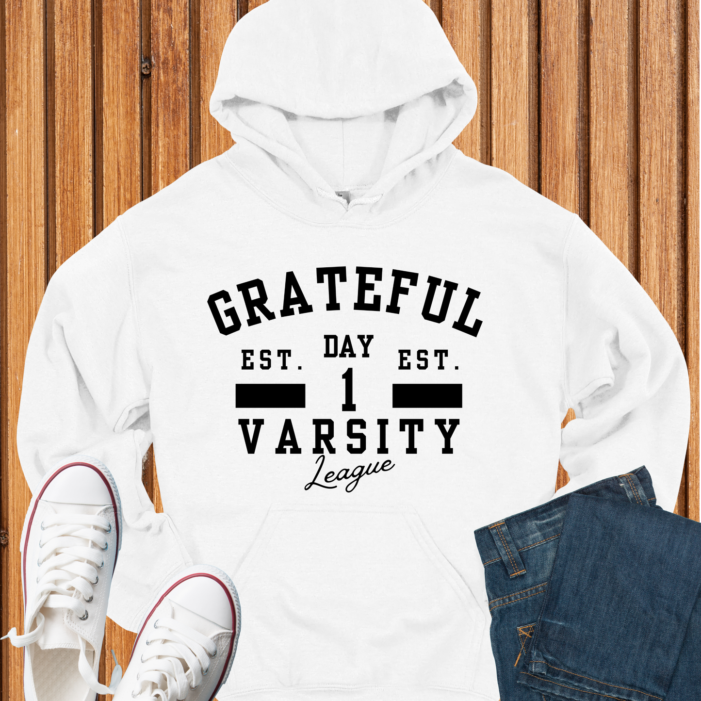 Grateful Varsity Hoodie